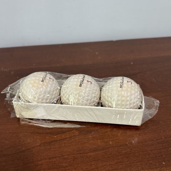 Matt Andrews Pack Of 3 #3 Golf Ball Balls Vintage Liquid Center - Picture 4 of 7